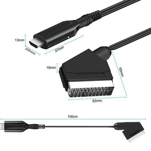 Wii To Hdmi Adapter Cables, Sega Saturn Console Full Hd Connector Conversion Line 1
