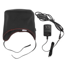 Vibration Massage Heated Shoulder Wrap, Plush Fabric Ergonomic Design For Pain Relief, EMF FREE With Overheat Protection
