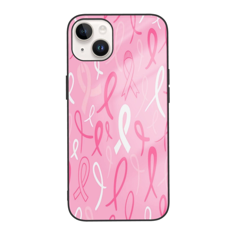 Breast Cancer Awareness Compatible With Iphone 14 Phone Case, Tpu Cell Phone Cover For Compatible With Iphone 14 Dual Camera 9395123412771