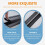 Floor Drain Flooring Filter Bath Decorations Bathroom Shower Grid Rectangular Stainless Steel 2