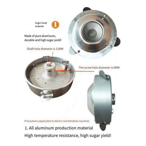 sugar header Candy Floss cotton candy machine boiler 110V 2