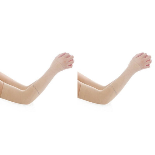 2 ζευγάρια unisex μανίκια ψύξης μπράτσων με προστασία UV για άνδρες και γυναίκες, για