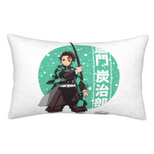 Demon Slayer Kimetsu No Yaiba Pillowcases, Super Soft Fuzzy with Zipper, 20x30 Inches, Compatible with Standard Pillows