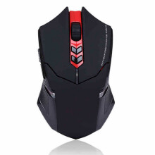 Draadloze optische gamingmuis met 2000 dpi resolutie, ergonomisch ontwerp met een werkbereik van 9 meter, plug-and-play 2.4G draagbare gamingmuis