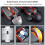 RGB BACKLIT PROGRAMMABLE, Ergonomic Design, Wired Gaming Mouse, 8 Programmable Buttons For Custom Macros, High-Precision Sensor Up To 3200 DPI, For Wi 3