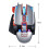 RGB BACKLIT PROGRAMMABLE, Ergonomic Design, Wired Gaming Mouse, 8 Programmable Buttons For Custom Macros, High-Precision Sensor Up To 3200 DPI, For Wi 6