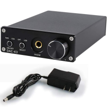 Conversor digital-analógico estéreo com controle de volume e função de microfone inclusa para PC/MAC/PS5