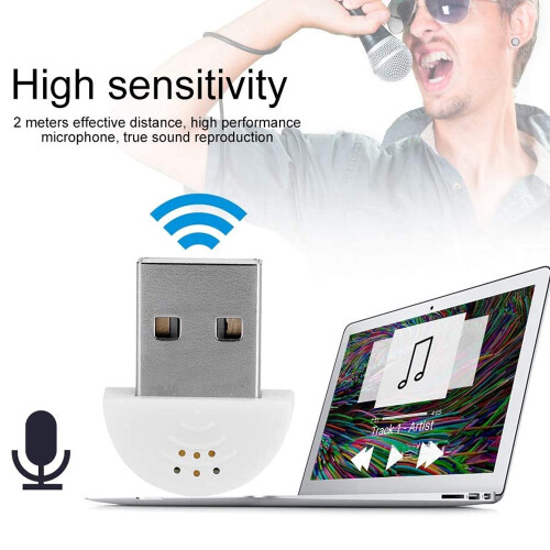 Φυσικό φτερό, το μικρότερο μικρόφωνο USB στον κόσμο προσφέρει υψηλή ευαισθησία και 2