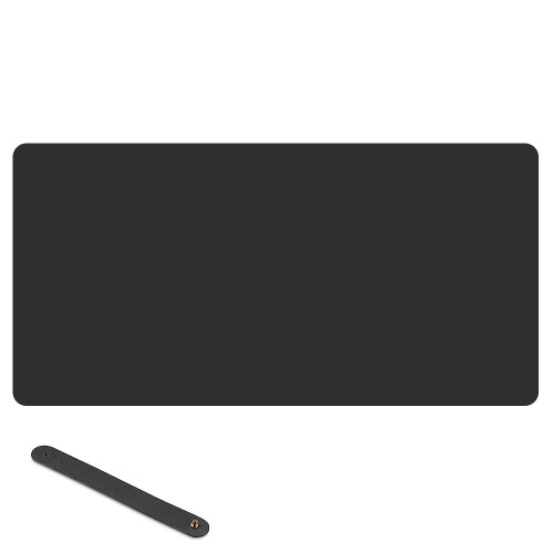 Protetor de mesa multifuncional, antiderrapante, fácil de limpar, 89 x 43 cm (35 x 17 polegadas), ideal para uso em casa e no escritório.