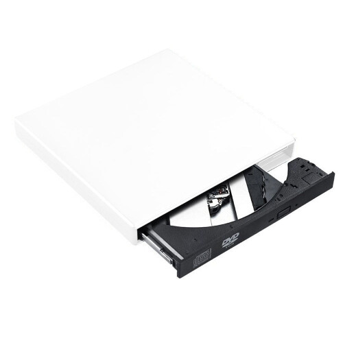 Οπτική Μονάδα, Εξωτερική Μονάδα CD/DVD +/-RW, Plug & Play, Σύστημα Wide Compatible για Apple Mac, Windows