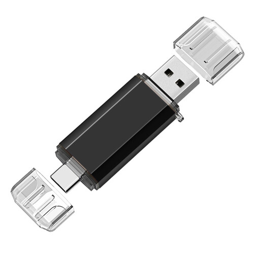 Μονάδα Flash USB C διπλής θύρας 128Gb, μεταφορά υψηλής ταχύτητας με λειτουργία Otg για