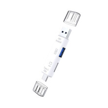 Viacportový adaptér so slotom pre kartu Micro SD, čítačka kariet SD s USB C s univerzálnou kompatibilitou, vysokorýchlostný prenos dát pre