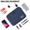 Voyager Elite Electronics Organizer, Αδιάβροχη τσάντα αποθήκευσης καλωδίου με ρυθμιζόμενα 2