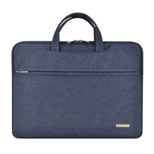 Slim 11 Inch Laptop Sleeve, Black, Stylish Business Briefcase, Waterproof & Shockproof, Extra Storage, Smooth Dual Zippers, Perfect For Your Daily Com