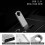 USB Stick, Εύχρηστο, Μονάδα Flash 128 GB για ψηφιακή μεταφορά δεδομένων, Αδιάβροχο και 8