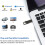 Εύχρηστη γνήσια μονάδα flash USB, ο σχεδιασμός με κρύσταλλα προσθέτει μια πινελιά 3