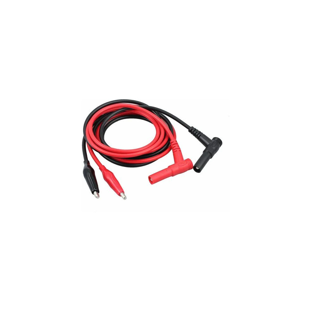 Lantern Tip Test Probe, Banana Male Plug To Alligator Clip Test Cable, Designed For Quick Circuit Assembly And School Physics Laboratories 9147006686492