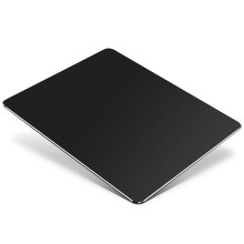 Gaming Mouse Pad, Aluminum Material for Luxury Desk Appearance, High Quality Non-Slip Rubber Base for Firm Attachment, Double Sided Design for Accurat