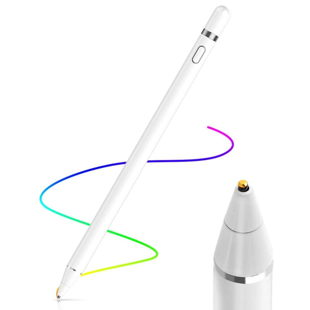 Stylus Pen For Drawing & Writing, Magnetic Adsorption Touchscreen Pen With Easy Usage, Compatible With Capacitive Screens For Smart Devices (Slim & Ro 9147006687505