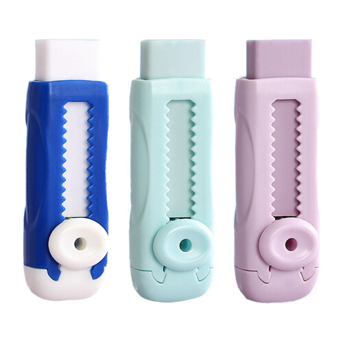 Γόμες Push-Pull Design, Φωτεινά χρώματα για χαρούμενη διόρθωση, Υλικά υψηλής ποιότητας