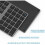 Wireless Numeric Keypad, Bluetooth Number Pad With Automatic Sleep Function And Wide Compatibility For Enhanced Productivity 5