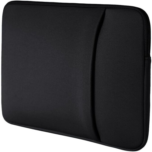 Capa protetora durável para laptop de 14 polegadas, com acolchoamento interno de espuma, fina e leve, para notebook, capa resistente com exterior à 1