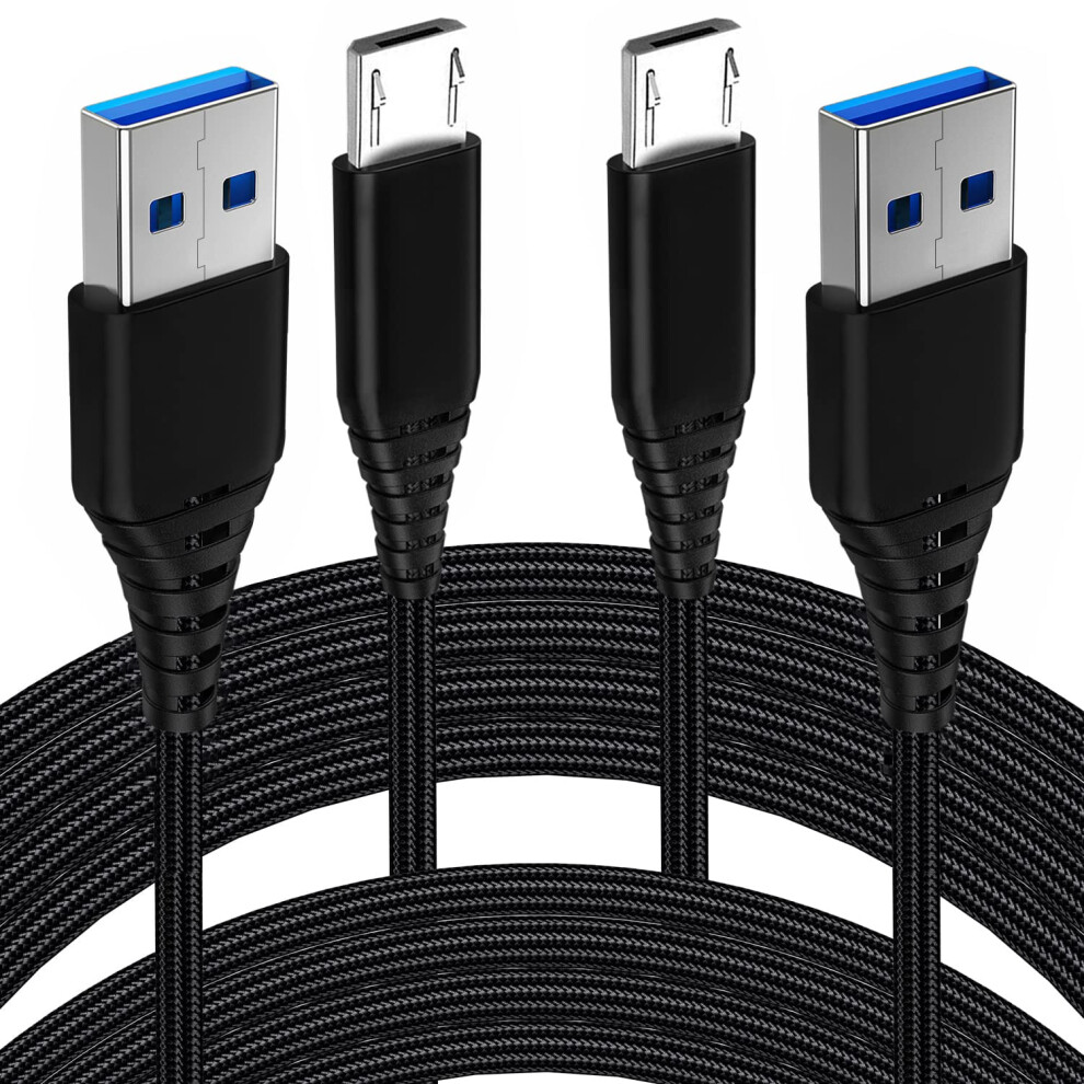 2-Pack 2M Cables, Simultaneously Charge And Play For A10, A7 2018, Tab S2, And Other Android Devices 9147006969496