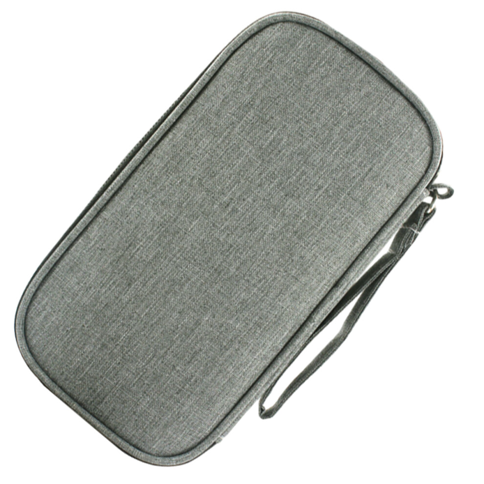 Shockproof Cord Carrying Case, Portable Lightweight Design, Electronic Organizer With Durable Smooth Zipper, Waterproof Canvas Fabric For Traveling, H 9147006969052