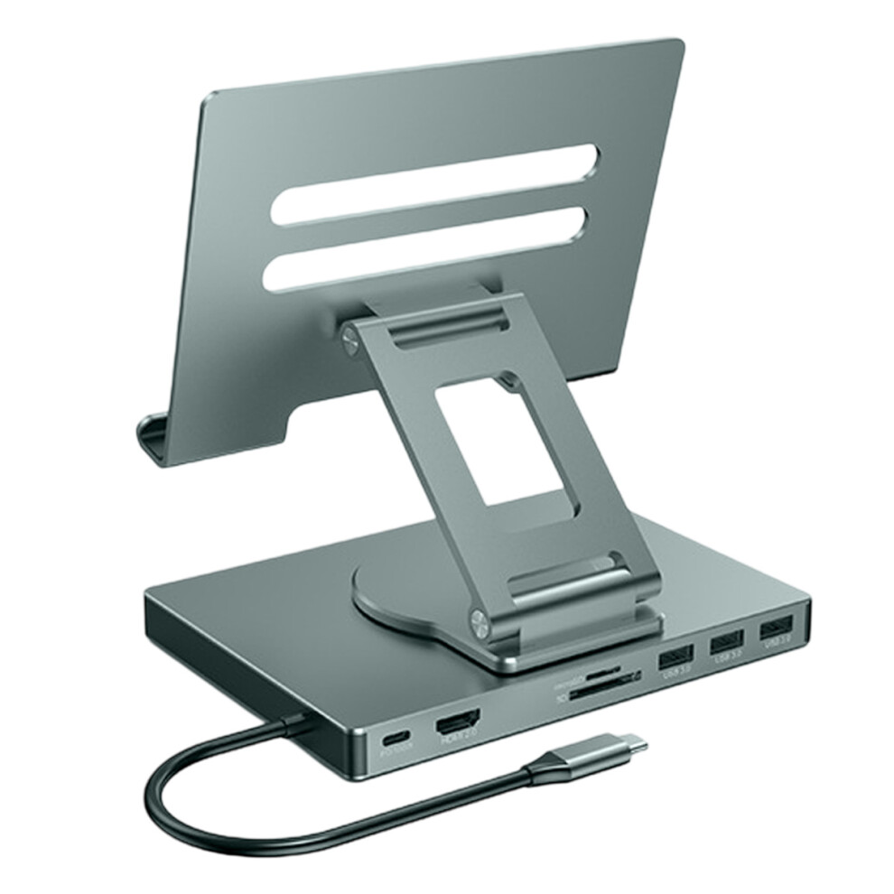 Docking Station For Ipad Pro And Macbook, Multiport Adapter With Hdmi 2.0 4K 60Hz Output, Pd3.0 Interface 100W Fast Charging, Usb3.0 Interface 5Gbps D 9176269459420