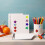 Ευρέως χρησιμοποιούμενα αυτοκόλλητα χαρτιού με επικάλυψη, ζωηρές καρδιές με 3