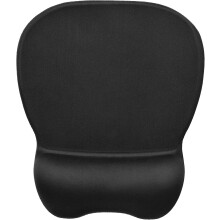 Muismat met een glad, stoffen oppervlak en een antislip PU-onderkant voor betrouwbare en stabiele werking, perfect voor gamers en kantoorpersoneel.