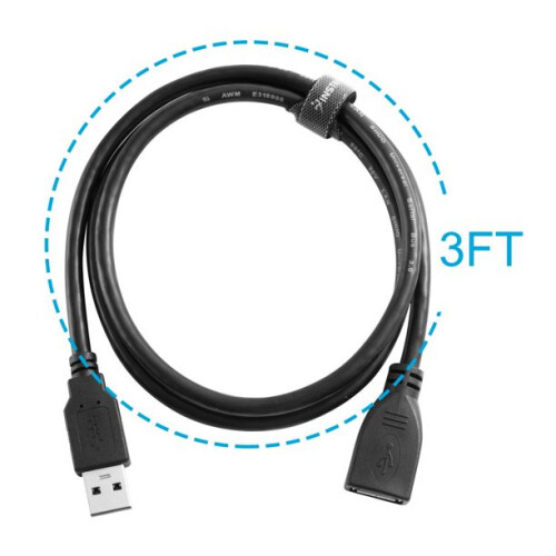 Ανθεκτικό καλώδιο επέκτασης USB3.0 για σύνδεση συσκευών παγκοσμίως, καλώδιο 1