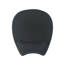 Pad ergonomic pentru mouse cu margini întărite, suport moale pentru încheietura mâinii din spumă cu memorie care ameliorează durerea, bază