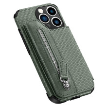 Brieftaschenhülle für iPhone 14 Pro Max, Kartenhalter mit sicherem Magnetverschluss und stoßfestem Design, hochwertige PU-Leder-Klapphülle mit
