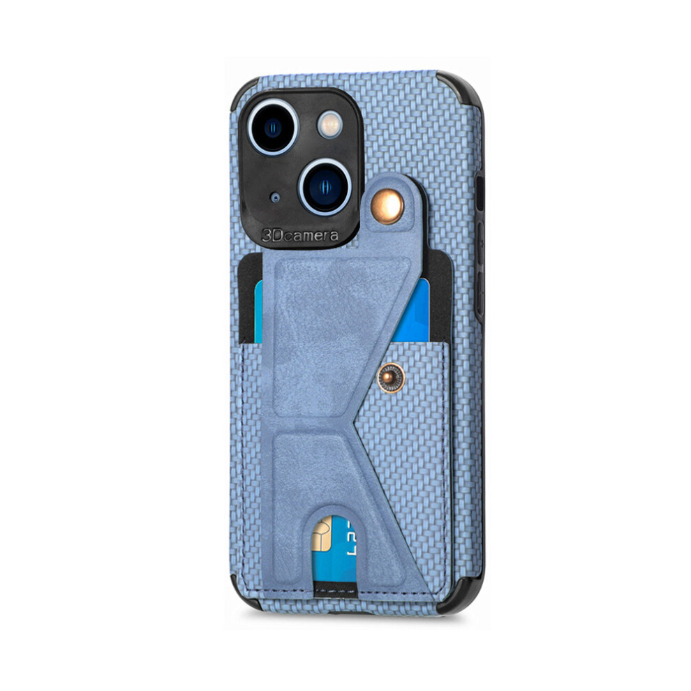 Wallet Set For Iphone 14, Exo-D Impact Technology Case With Shockproof Tpu And Hidden Card Slot, Rfid Protection Magnetic Kickstand For Daily Work Tra 9176269800178