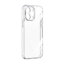 Hülle für iPhone 14-Serie, transparente Polycarbonat-Rückseite mit TPU-Rahmen, stoßdämpfende Luftpolster schützen Ihr Telefon vor Stößen,