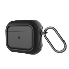 Sotilasluokan iskunkestävä suojakuori AirPodsille (3. sukupolvi), turvallinen lukitus mattapintaisella TPU- ja PC-materiaaleilla langattoman