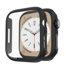 Hard Matte Case For Apple Watch S8, Shockproof Tempered Glass Screen Protector Ensuring Ultra-Thin And Precise Cutout Access To All Controls Without R