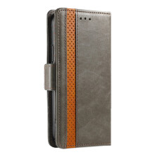 Telefoonhoesje voor heren met portemonneefunctie voor iPhone 14 Plus, magnetische sluiting, flip-hoes met standaard, PU-leren hoes met volledige