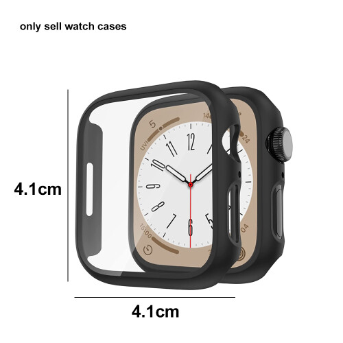 Ακριβής πλήρης κάλυψη για Apple Watch S8, εξαιρετικά λεπτή θήκη ανθεκτική στους 1
