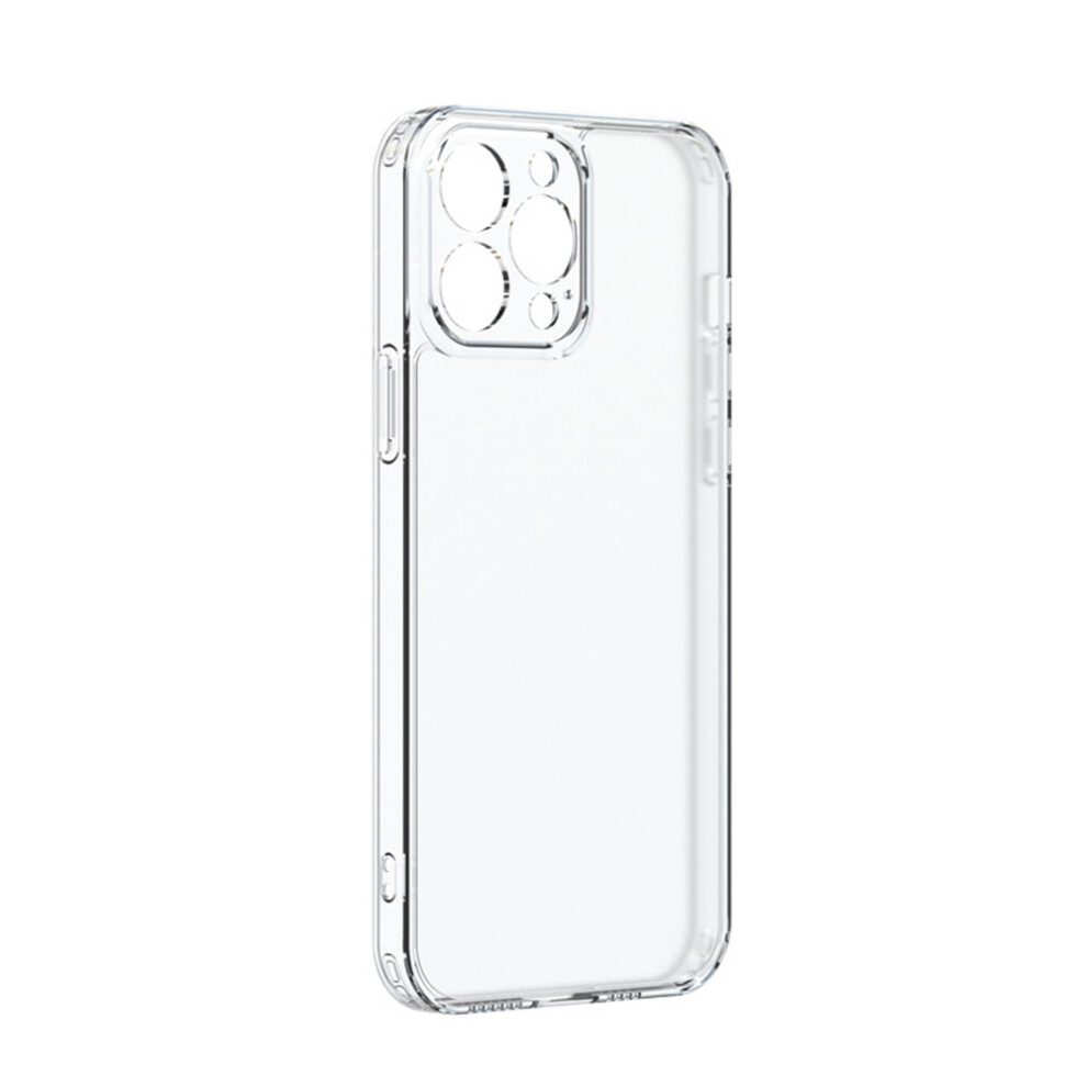 Ultra-Slim Tempered Glass Case For Iphone 14 Series, Transparent Scrub Texture Tpu Edge Shockproof Comprehensive Protection, Polished Grip For Enhance 9176269801328
