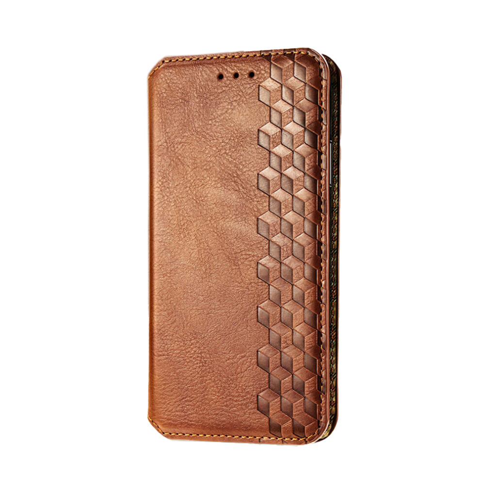 Wallet Case with Card Holder for iPhone 14, PU Leather Protective Flip Cover with Kickstand and Magnetic Closure, Shockproof Drop Proof Design with Ad