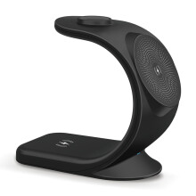 3 az 1-ben töltési megoldás, intelligens védelem iPhone, iWatch és AirPods készülékekhez, helytakarékos kialakítás (minden szükséges