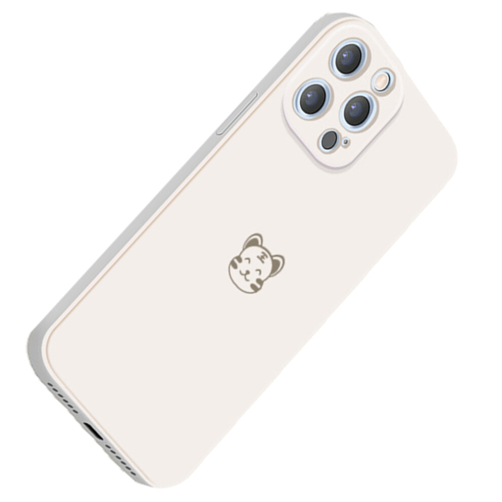 Embossed Design For Iphone 14, Soft Rubber Liquid Silicone Shockproof Protective Case, Accurate Incisions For Camera Protection, Screen Protection, Cu 9012494613292