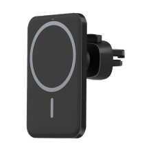 Revolutionary Fast MagSafe Car Charger, Magnetic Wireless Charger for Cars with Secure Magnetic Lock, Ultra Fast Car Charger Mount for iPhone Series