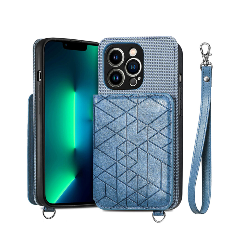 Wallet Case For Iphone 14, Practical Kickstand Feature & Rfid Blocking, Crossbody Wallet Case Offers Versatility And Security 9012494612479