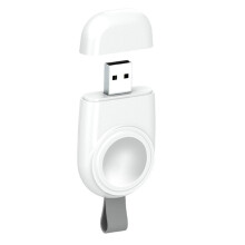 Trådløs biloplader magnetisk til Apple Watch, trådløs USB-oplader hurtigopladning af din Series7 6SE5 4 3 2 1 på 2 timer, forbedret sikkerhed