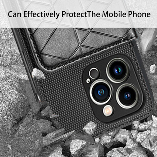 Μαγνητικό πορτοφόλι τηλεφώνου για iPhone, πορτοφόλι συμβατό με MagSafe από δέρμα υψηλής 2