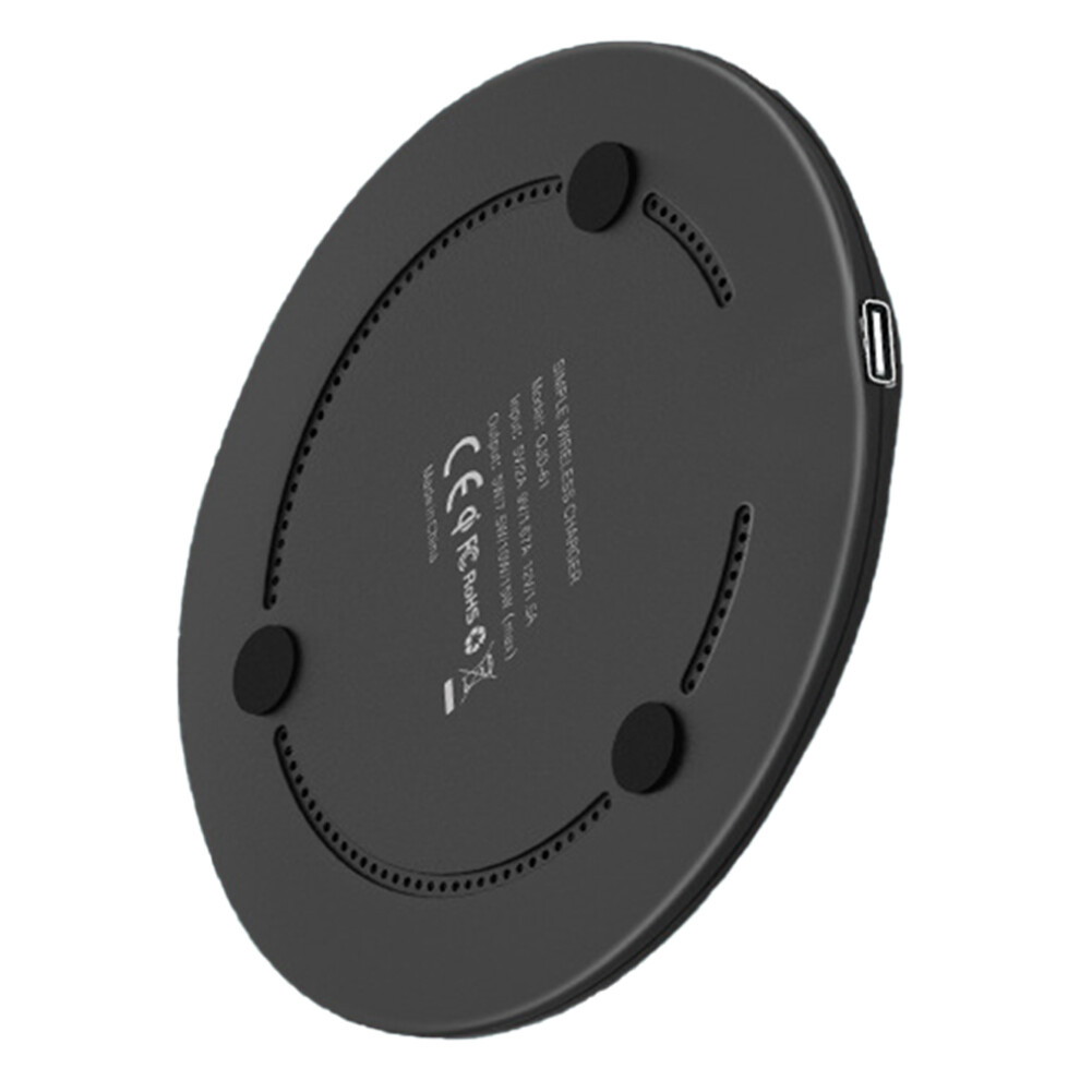 Effortless Wireless Charger: Kickstand Feature, Multifunctional Protection, Space-Saving Design For Convenient Placement, Led Indicator With Col Light 9012494404425