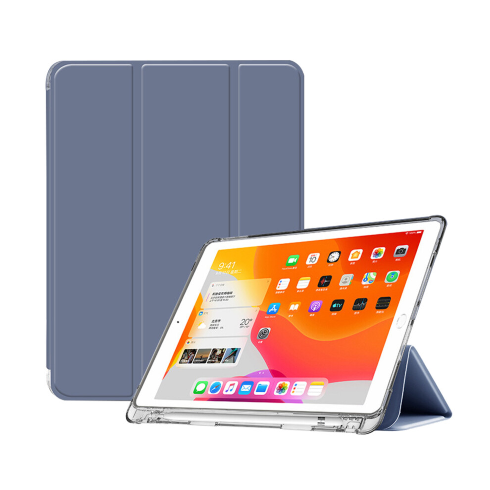 Transparent Silicone Case For 10.2 Inches Ipad, Comprehensive Protection And Durable Tpu, With Auto Sleep & Wake And Magnetic Charge 9176269909499